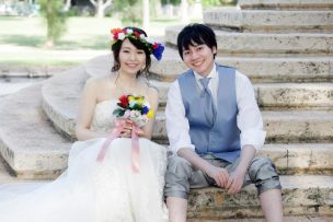 婚活サイトや結婚相談所を利用し、幸せな結婚を実現させた２人